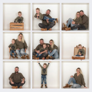 Familienshooting in the Box mit Spass